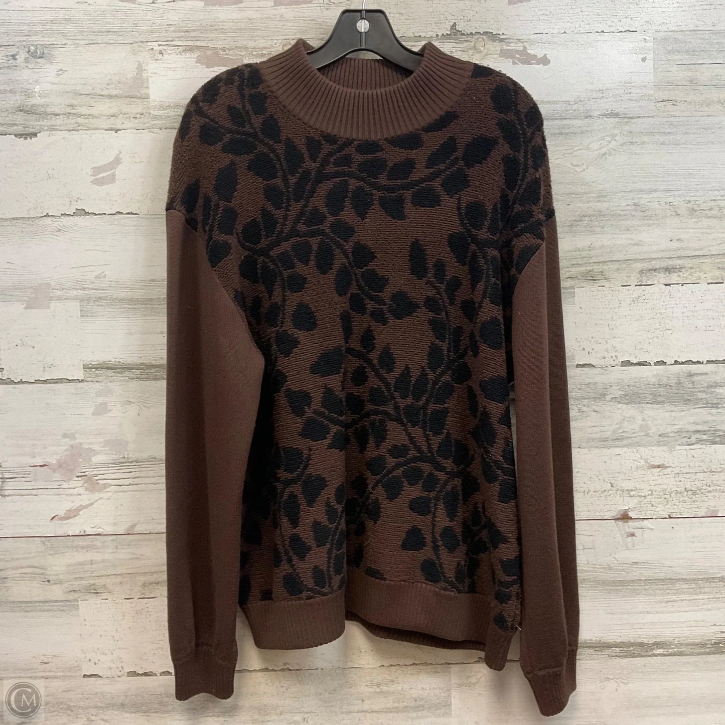 Sweater Designer By St John Collection In Brown, Size: L