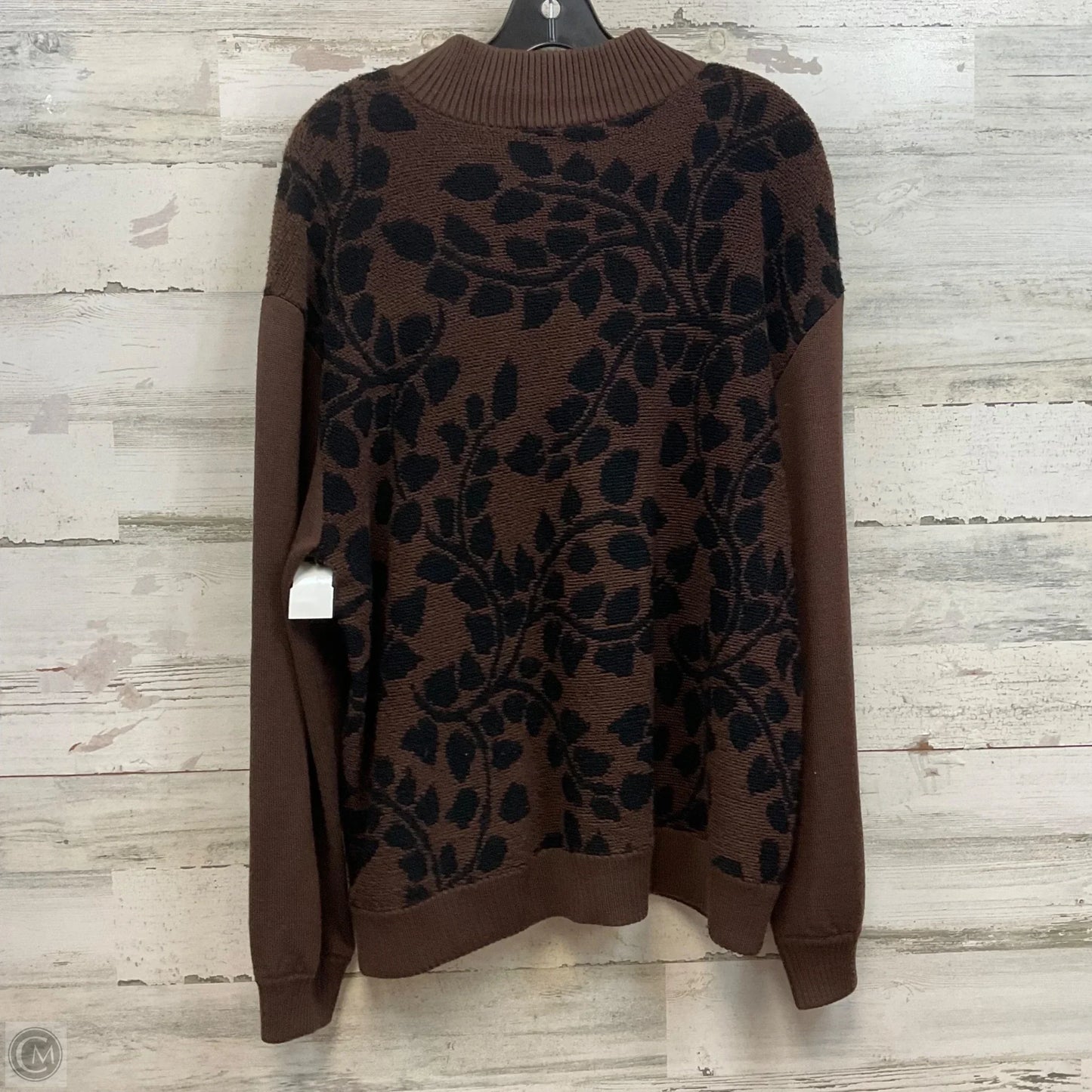 Sweater Designer By St John Collection In Brown, Size: L