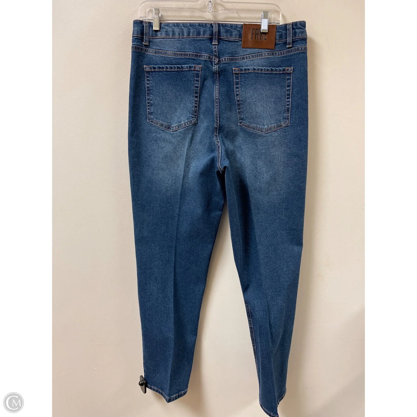 Jeans Designer By Frye In Blue Denim, Size: 12