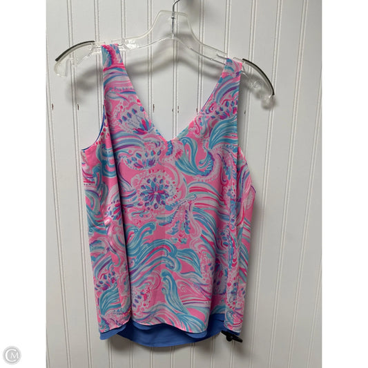 Top Sleeveless Designer By Lilly Pulitzer In Pink, Size: Xxs