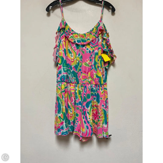 Romper Designer By Lilly Pulitzer In Multi-colored, Size: M