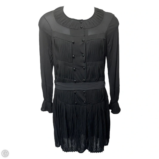 Dress Luxury Designer By Yves Saint Laurent In Black, Size: L