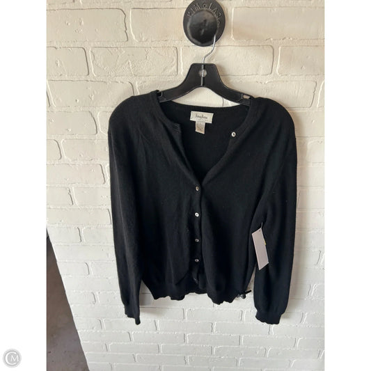 Sweater Designer By Neiman Marcus In Black, Size: L