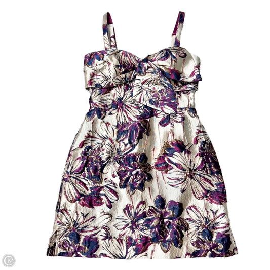 Romper Designer By Lilly Pulitzer In Purple & Silver, Size: Xxs
